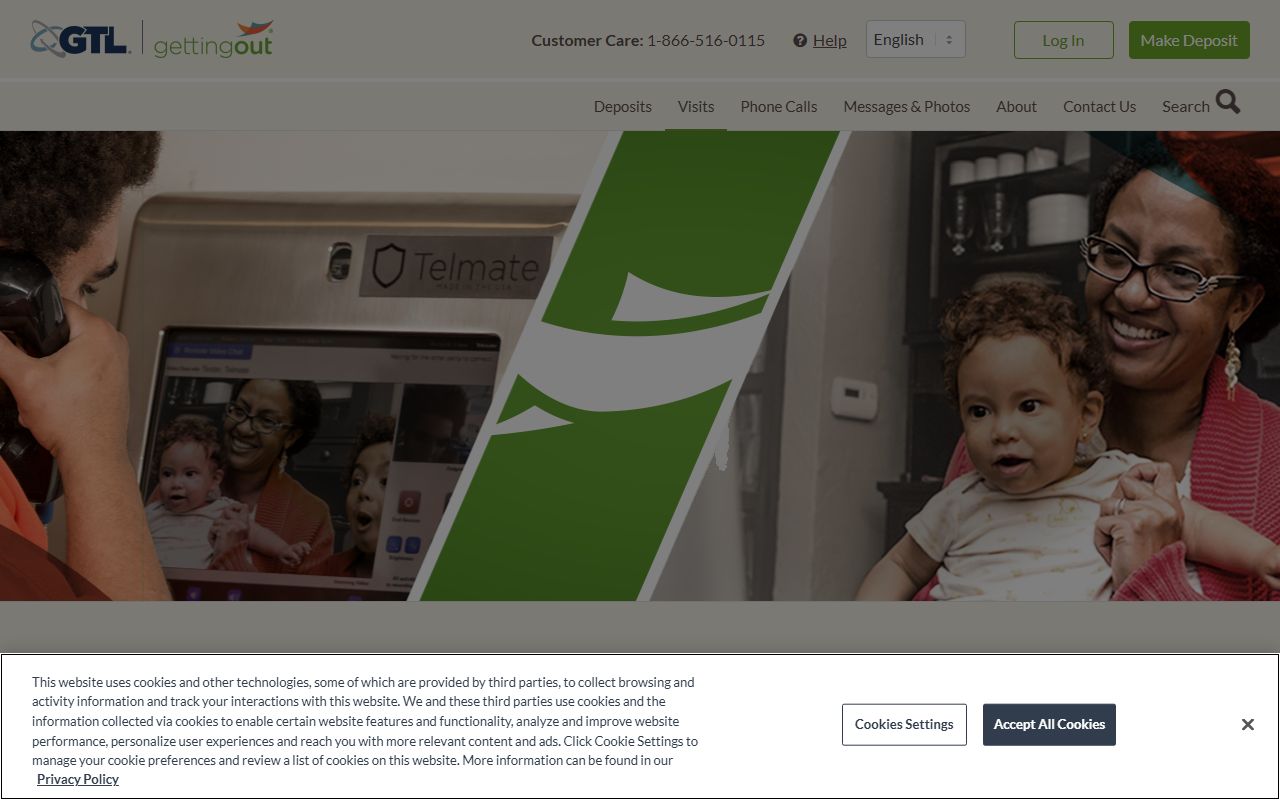 GettingOut scheduling platform for Mobile County jail visits